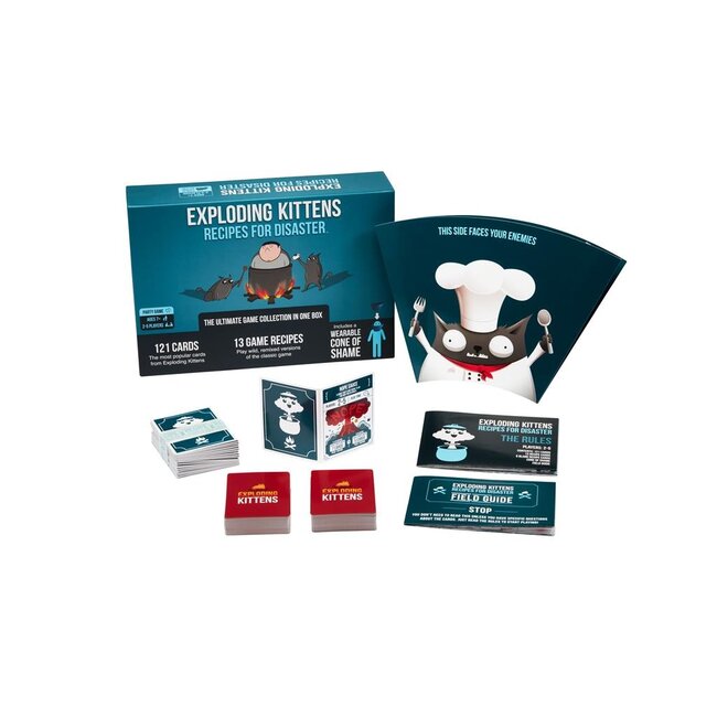 Spel - Exploding kittens - Recipes for disaster - 7+