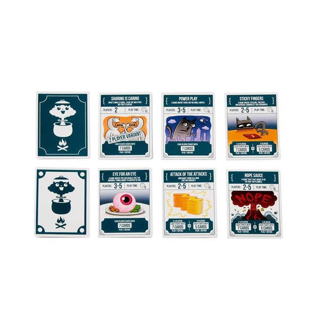 Spel - Exploding kittens - Recipes for disaster - 7+