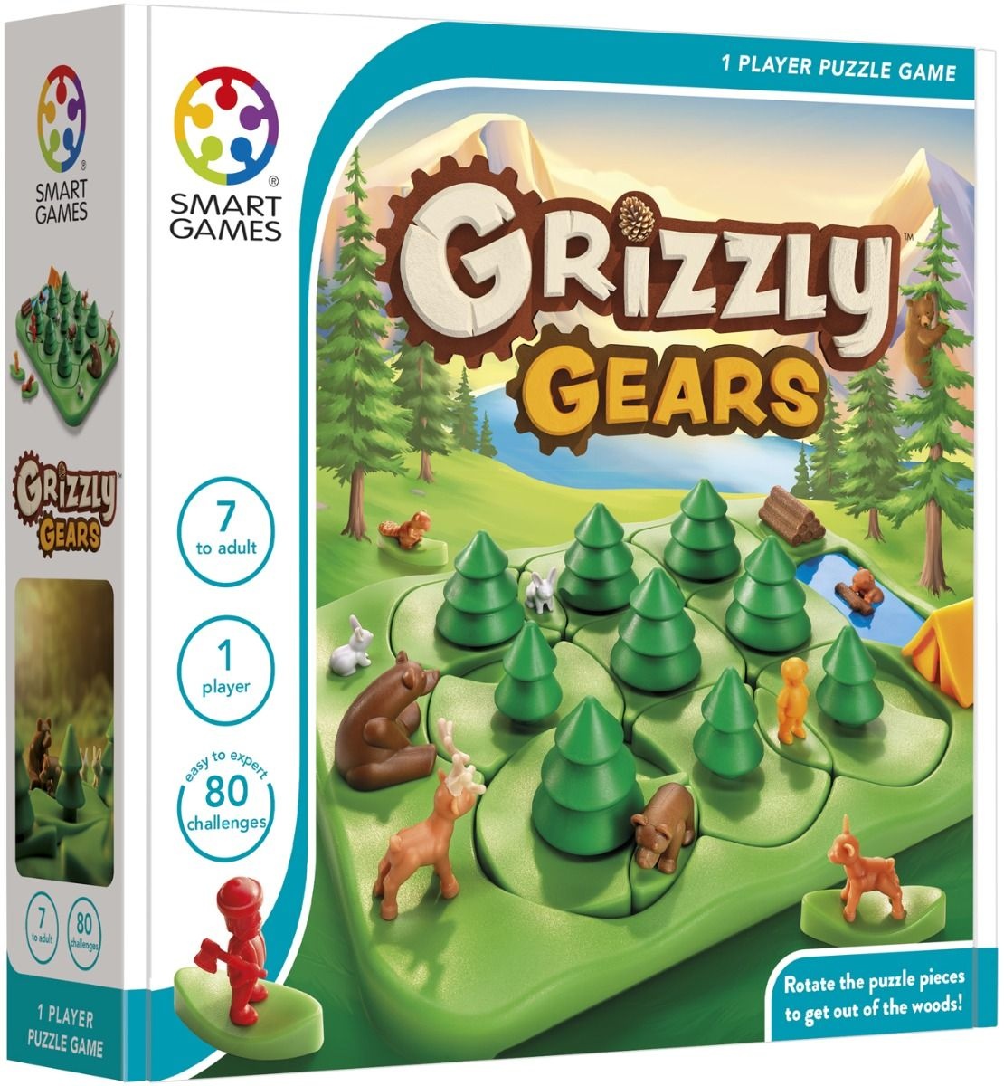 IQ spel - Grizzly gears - 7+
