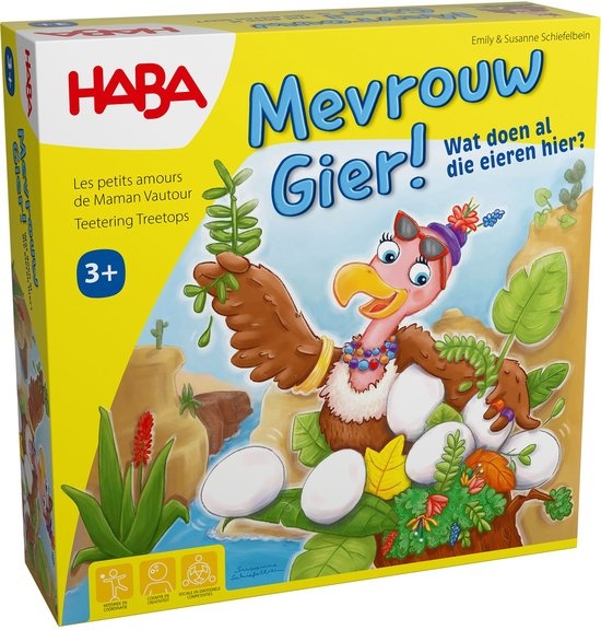 Spel - Bordspel - Mevrouw Gier! - 3+