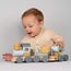 Little Dutch Blokkentrein - Farm friends - Hout