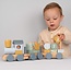 Little Dutch Blokkentrein - Farm friends - Hout