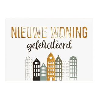 Artige Kaart - Daisy - Nieuwe woning - DSYO16-B