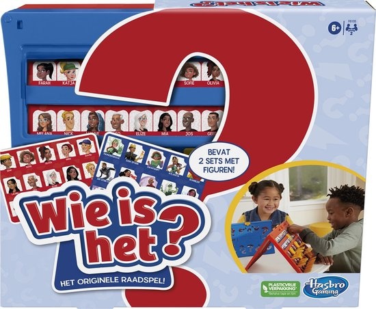 Spel - Wie is het? - 6+