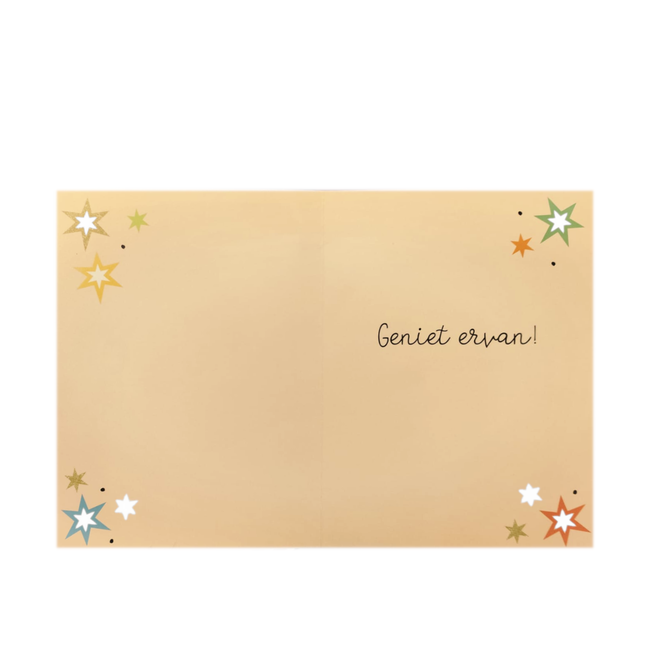 Artige Kaart - A4 formaat - Met Pensioen - MAX020-A