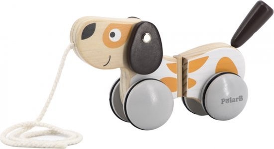 Trekdier - Hond - 18x12x6,5cm