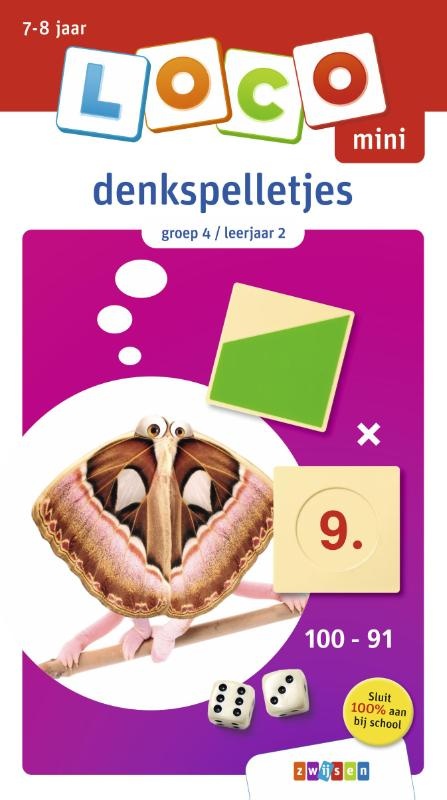 Loco Mini - Boekje - Denkspelletjes - Groep 4 / leerjaar 2 -7/8 jaar