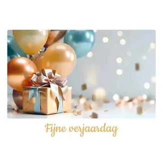 Artige Kaart - Fijne verjaardag - Little wishes - ECLT58-A