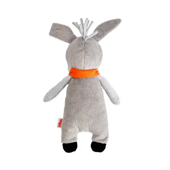 Haba Knuffel voor speenketting - Ezel  - Elwood - 0+