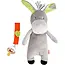 Haba Knuffel voor speenketting - Ezel  - Elwood - 0+