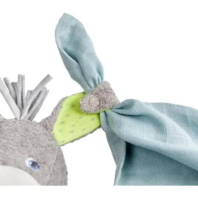 Haba Knuffel voor speenketting - Ezel  - Elwood - 0+