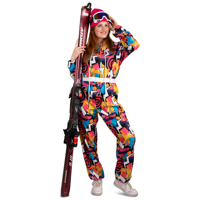 PartyXplosion Kostuum - Ski overall - Dames - XL