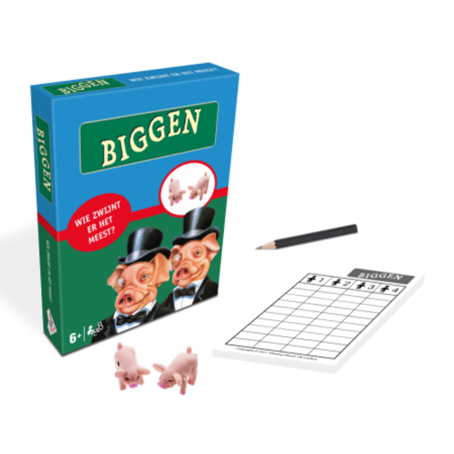 Spel - Dobbelspel - Biggen - Pocketeditie - 6+