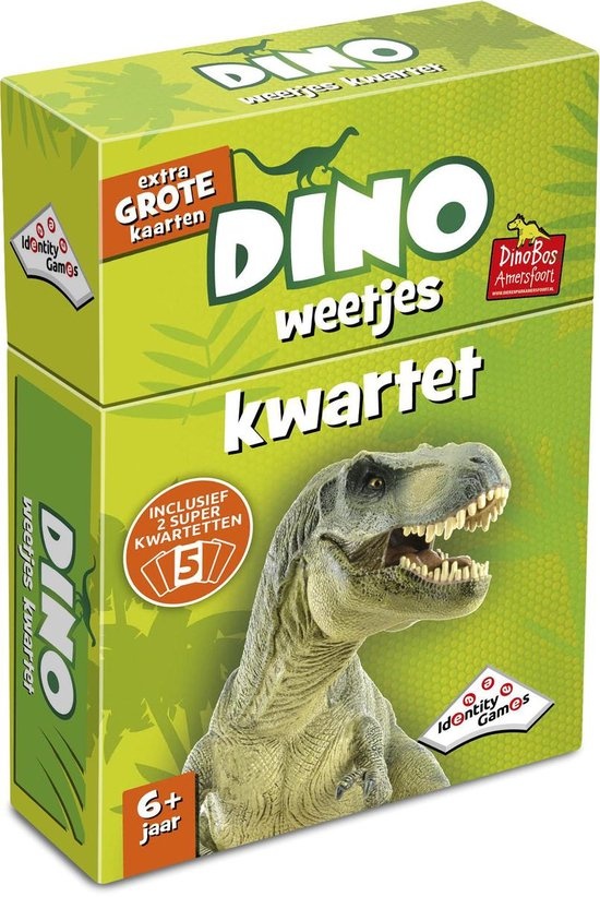 Spel - Kwartet - Dinoweetjes - 6+