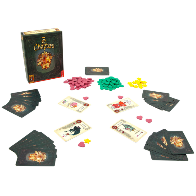 999 Games 3 chapters - Kaartspel  - 10+
