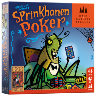 999 Games Spel - Kaartspel - Sprinkhanen poker - 8+