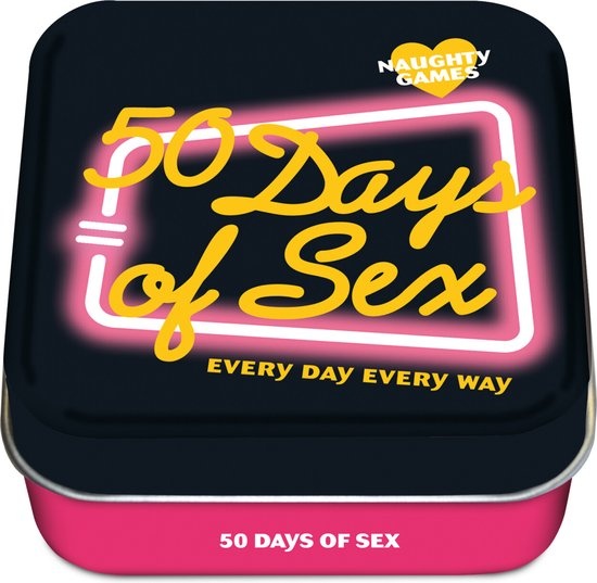 Spel - Naughty games - 50 days of sex - In blik - 18+