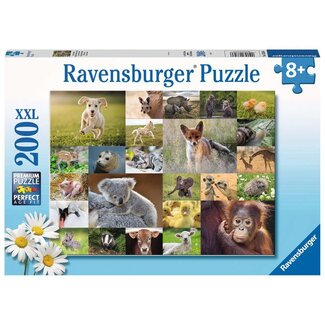 Ravensburger Puzzel - Schattige babydieren - 200st. XXL