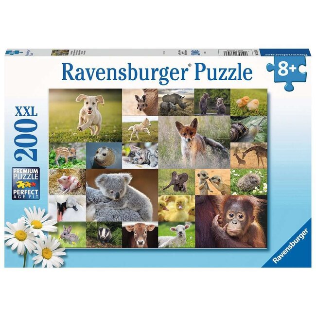 Ravensburger Puzzel - Schattige babydieren - 200st. XXL