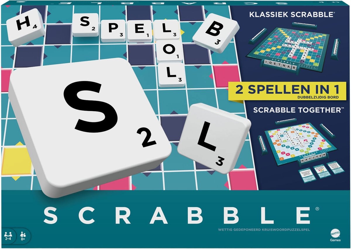 Spel - Scrabble - Original - 2 in 1