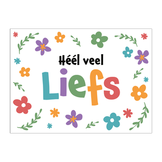 Artige Kaart - Eyecandy - Heel veel liefs - EC54-D