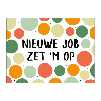 Artige Kaart - Nieuwe job, zet 'm op - Eyecandy - EC48-D