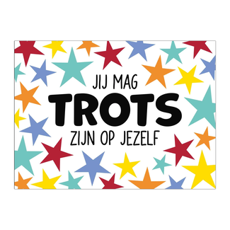 Artige Kaart - Jij mag trots zijn - Eyecandy - EC47-E
