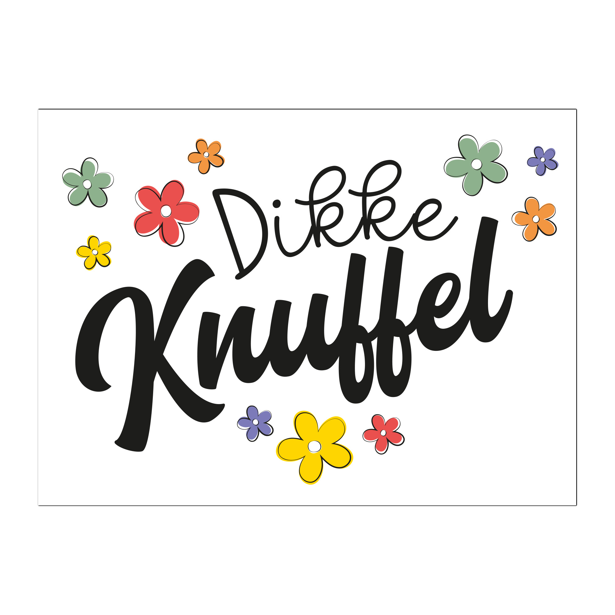 Kaart - Eyecandy - Dikke knuffel - EC44 -D