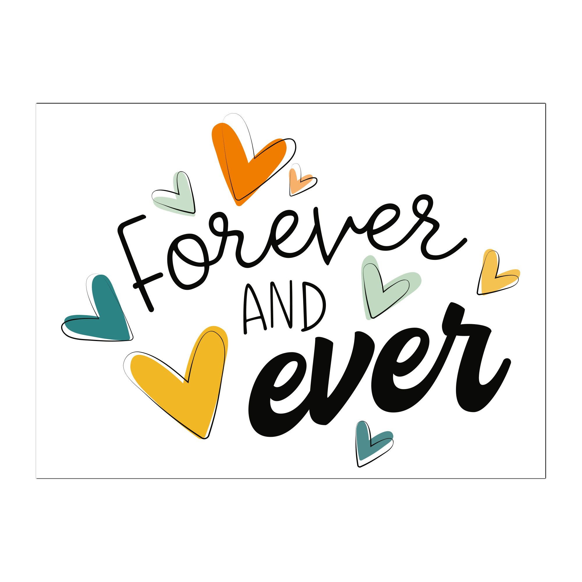 Kaart - Eyecandy - Forever and ever - EC42-D