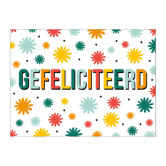 Artige Kaart - Eyecandy - Gefeliciteerd - EC26 -D