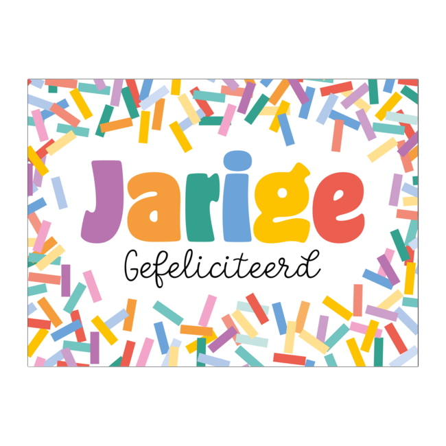 Artige Kaart - Eyecandy - Jarige gefeliciteerd - EC24 -D