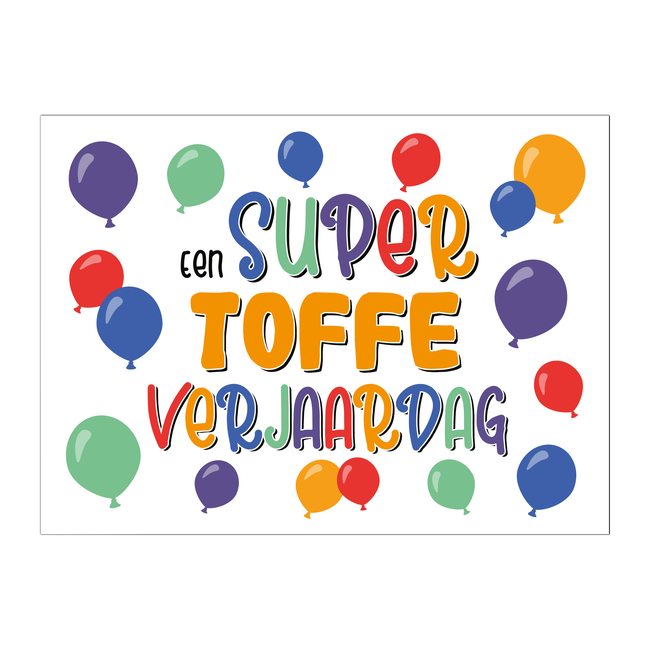 Artige Kaart - Eyecandy - Een super toffe verjaardag - EC15-D