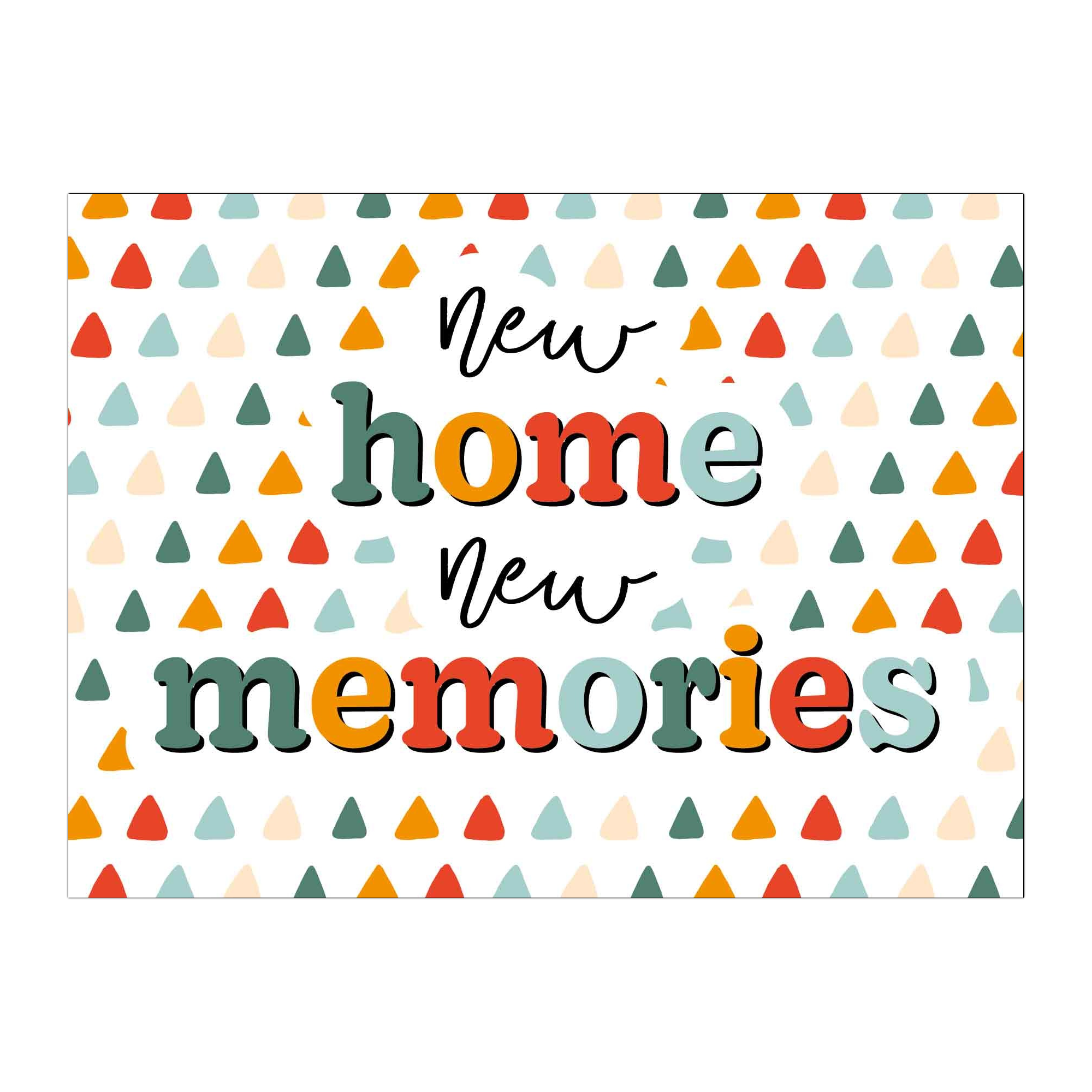 Kaart - Artige - Eyecandy - New home new memories - EC09-G