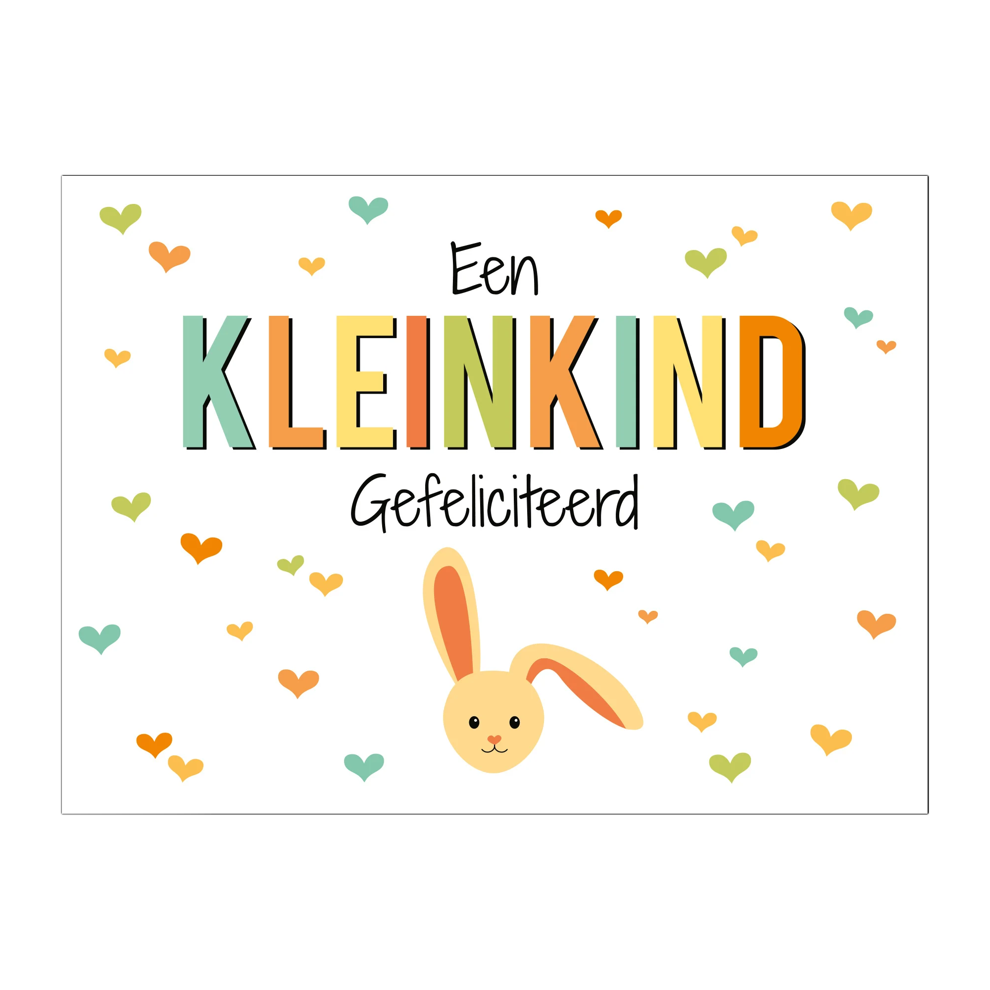 Kaart - Eyecandy - Een kleinkind, gefeliciteerd - EC06-D