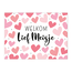 Artige Kaart - Welkom lief meisje - Eyecandy - EC01-F