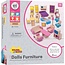 BigJigs Poppenhuis accessoires - Meubelset - 26dlg.