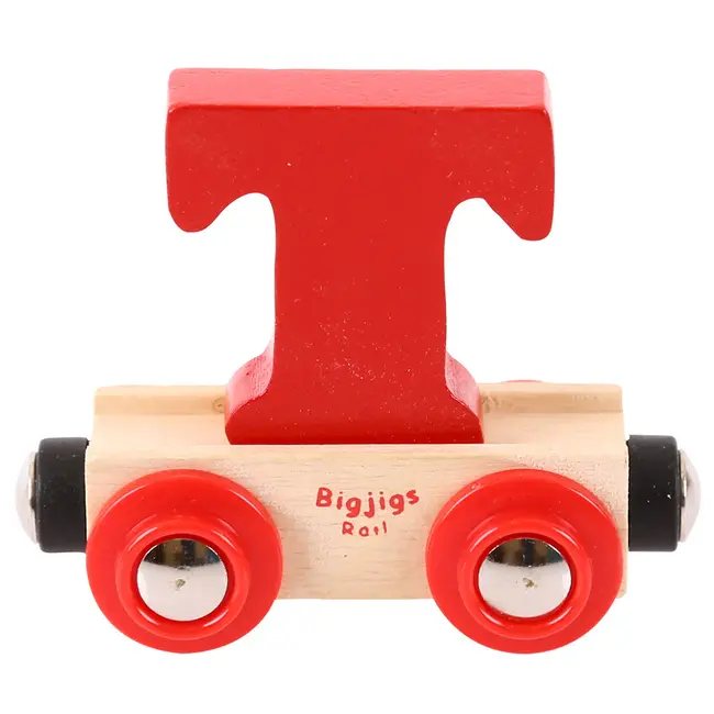 BigJigs Naamtrein - Letter T - Willekeurig geleverd