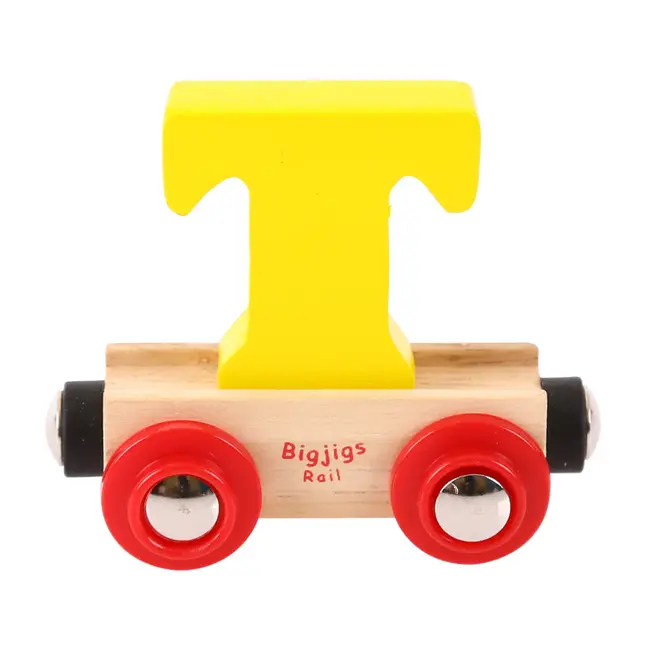 BigJigs Naamtrein - Letter T - Willekeurig geleverd