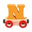 BigJigs Naamtrein - Letter N - Willekeurig geleverd