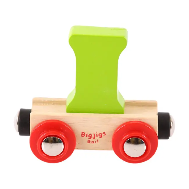 BigJigs Naamtrein - Letter I - Willekeurig geleverd