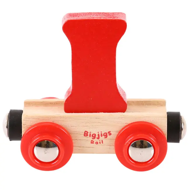 BigJigs Naamtrein - Letter I - Willekeurig geleverd