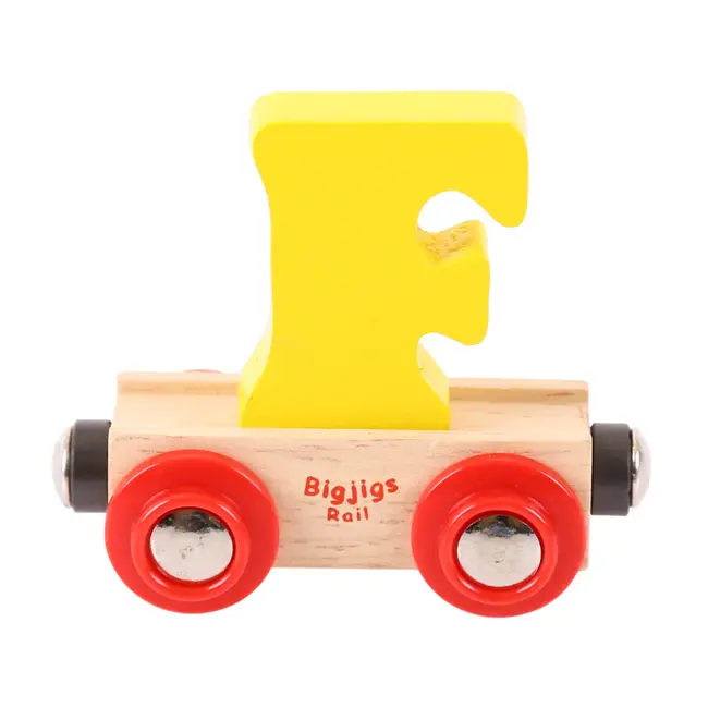 BigJigs Naamtrein - Letter F - Willekeurig geleverd