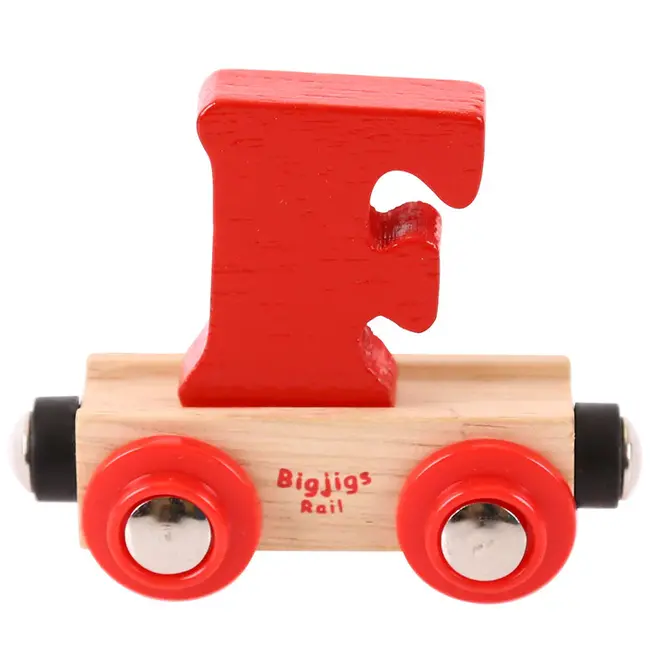 BigJigs Naamtrein - Letter F - Willekeurig geleverd