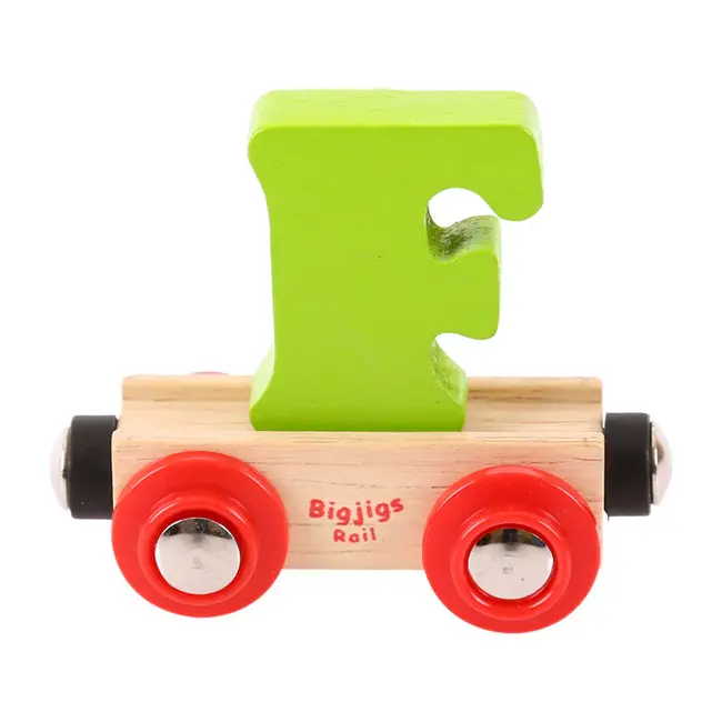 BigJigs Naamtrein - Letter F - Willekeurig geleverd