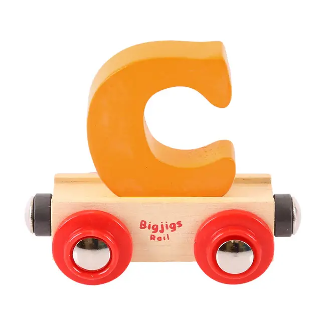 BigJigs Naamtrein - Letter C - Willekeurig geleverd