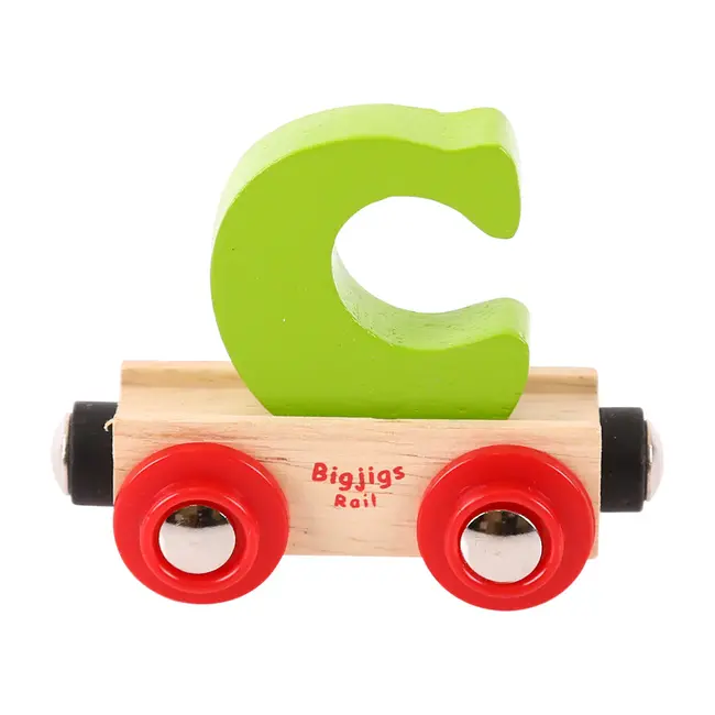 BigJigs Naamtrein - Letter C - Willekeurig geleverd