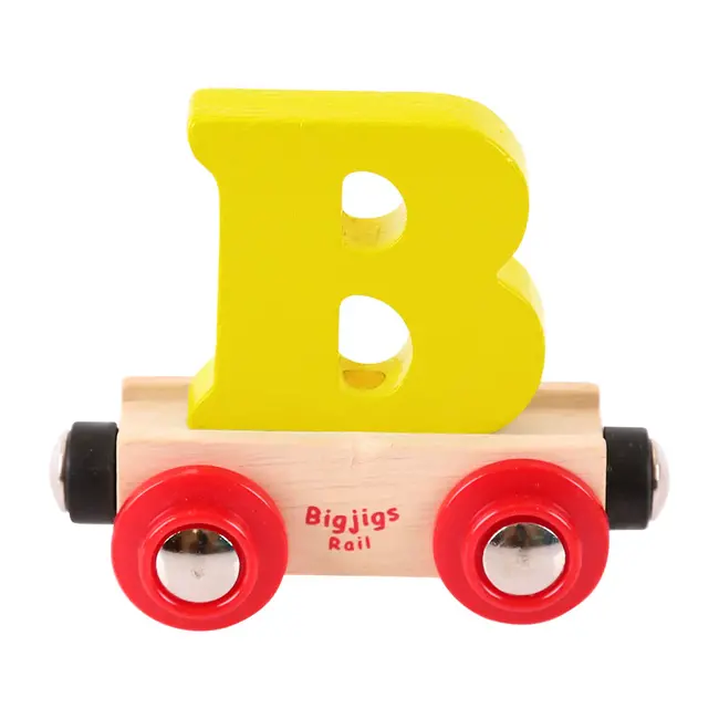 BigJigs Naamtrein - Letter B - Willekeurig geleverd