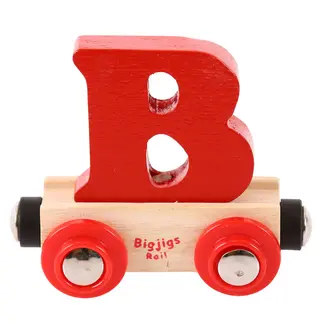 BigJigs Naamtrein - Letter B - Willekeurig geleverd