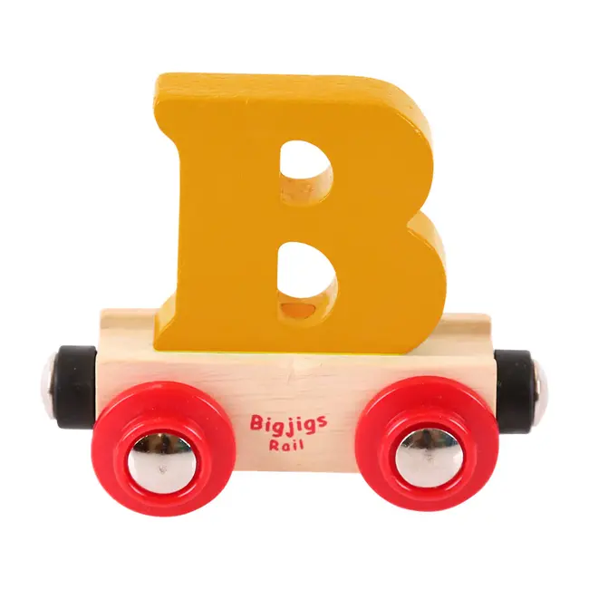 BigJigs Naamtrein - Letter B - Willekeurig geleverd