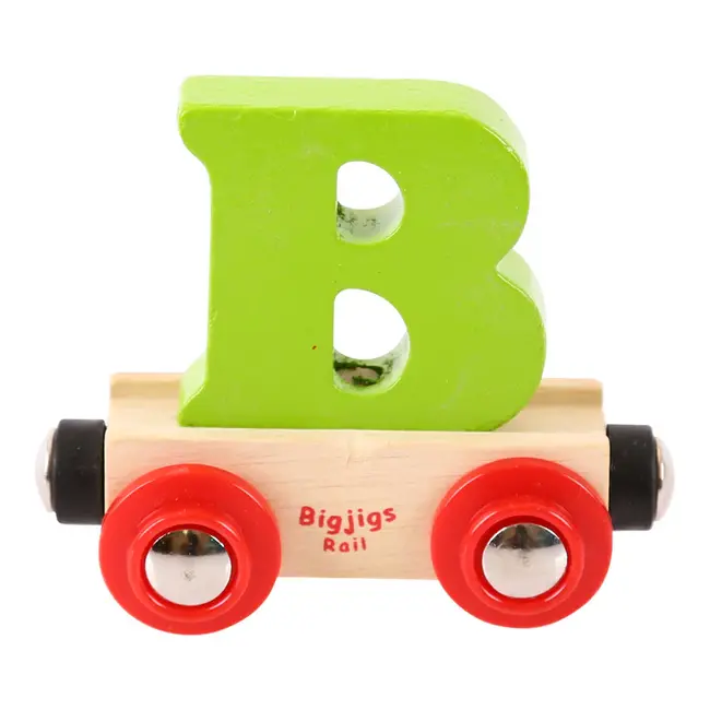 BigJigs Naamtrein - Letter B - Willekeurig geleverd